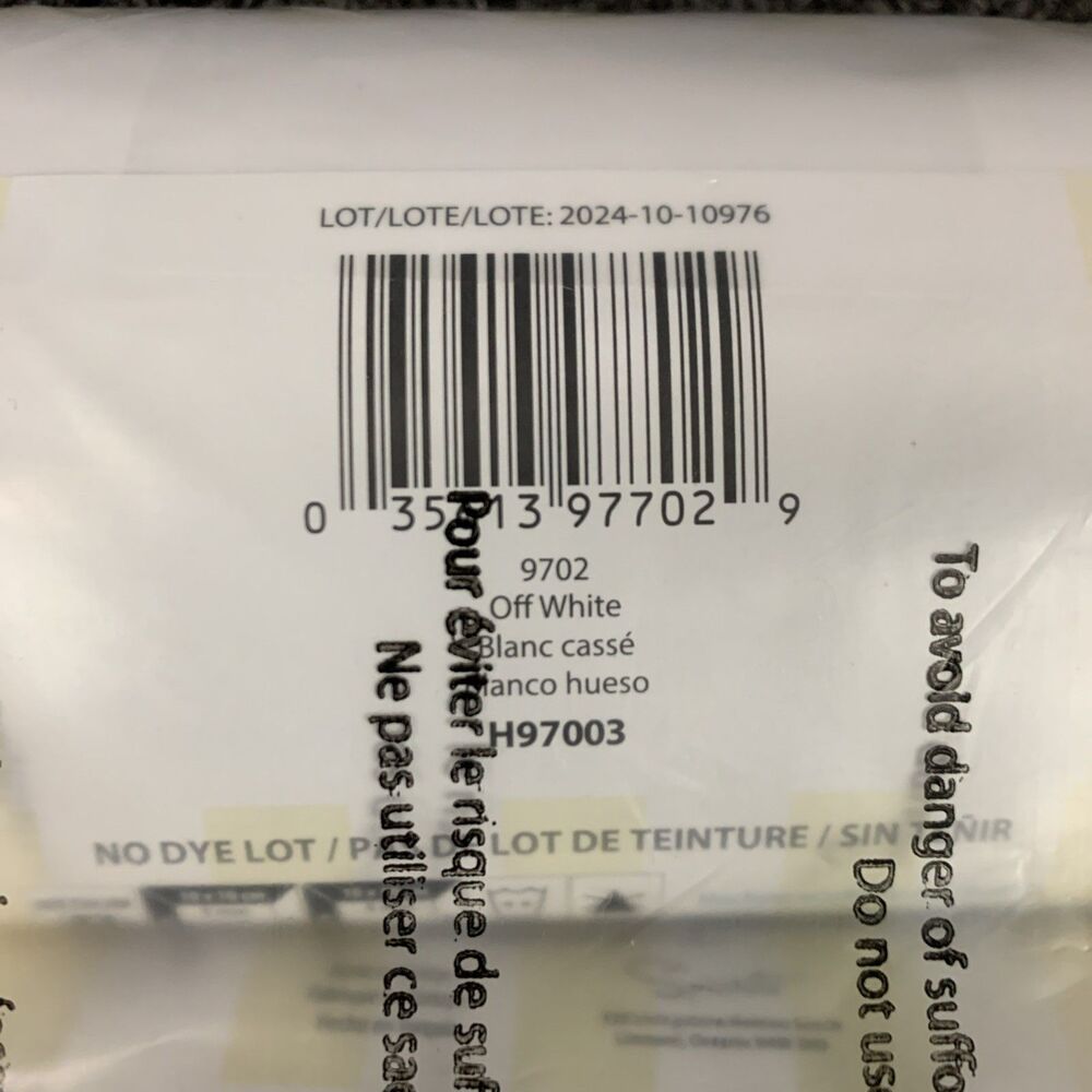 Yarnspirations Caron Simply Soft Off White 100% Acrylic Yarn 3 Skeins - Picture 5 of 6